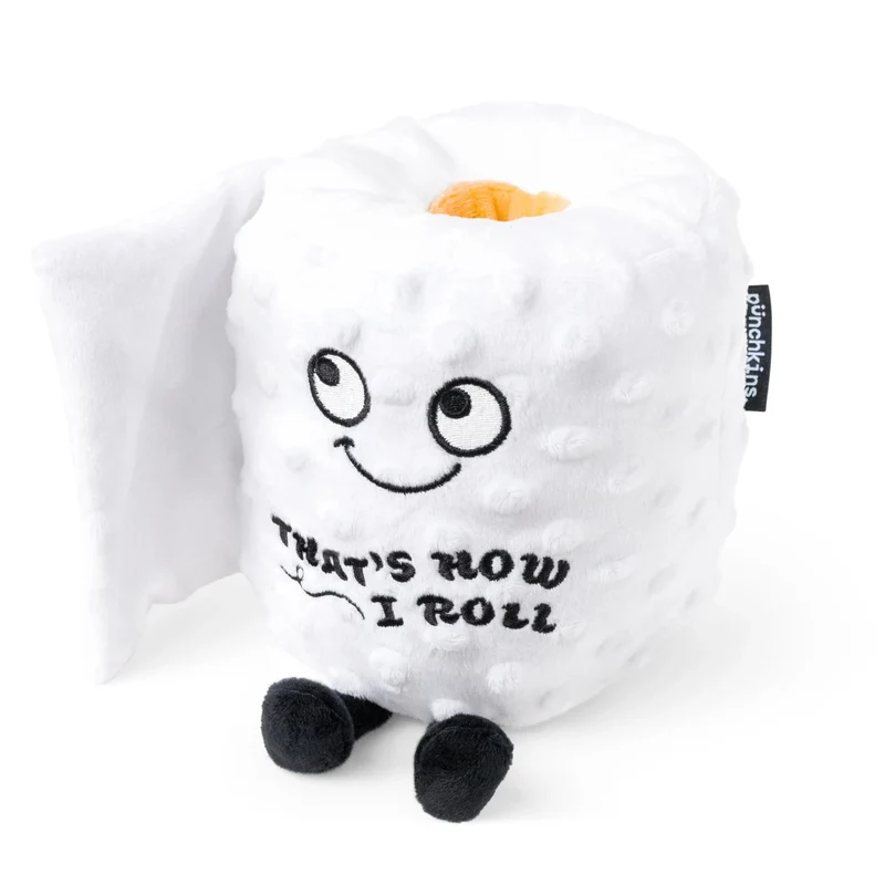 "That's How I Roll" Plush Toilet Paper