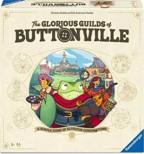 Ravensburger The Glorious Guilds of Buttonville Strategy Board Game