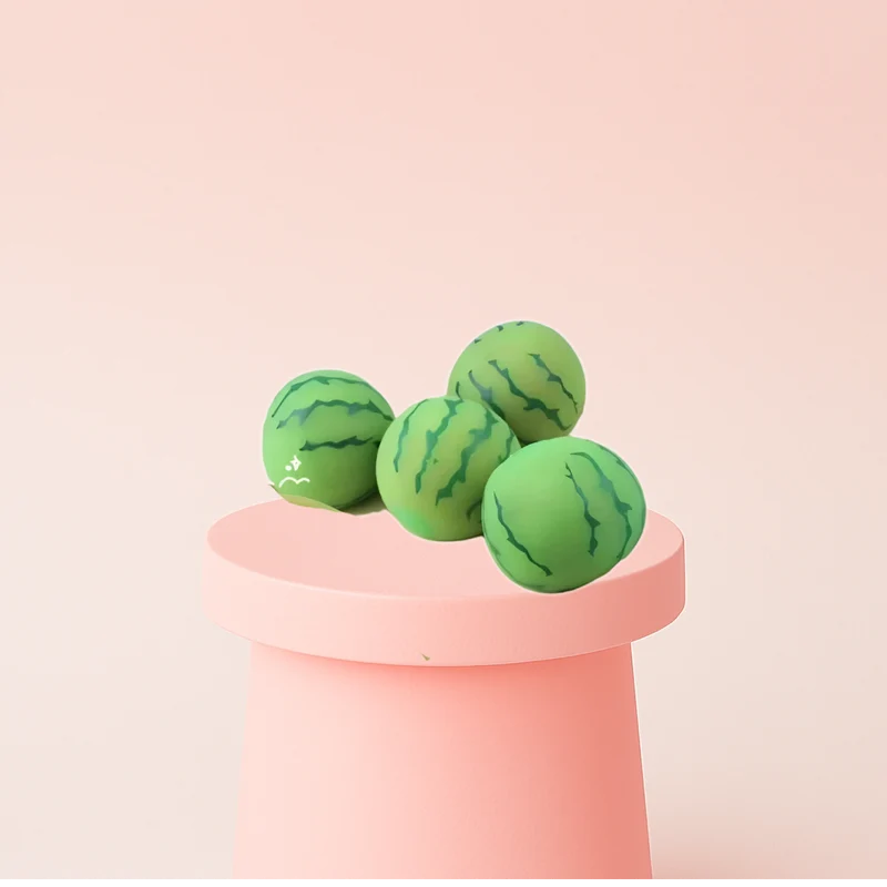 Fruit Watermelon Squishy Stress Relief Toy