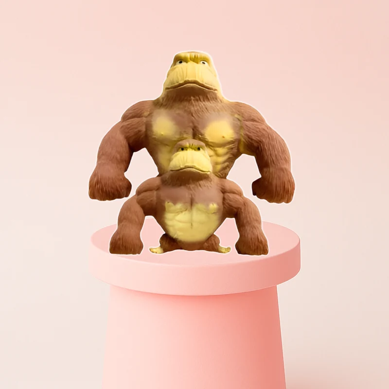 Funny Gorilla Squishy Stress Relief Squeeze Toy