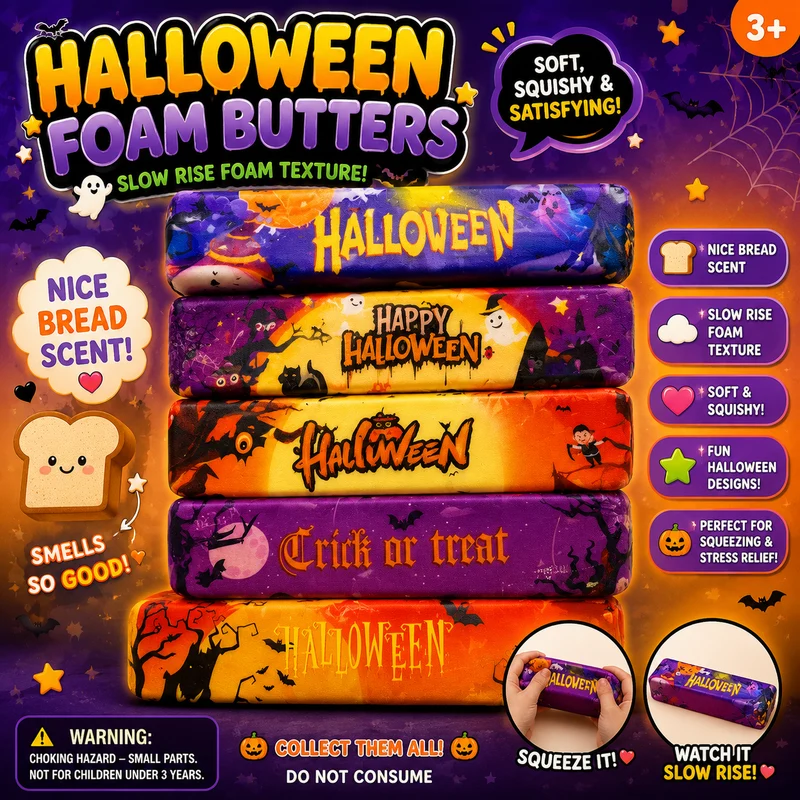 Halloween Foam Butters