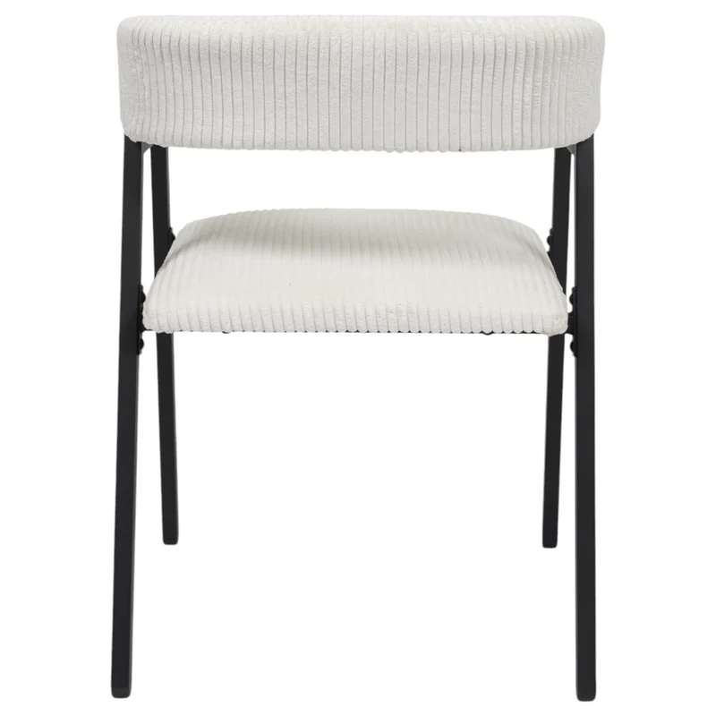 FAUTEUIL DESIGN COTELE SCOTT BEIGE - LOT DE 2