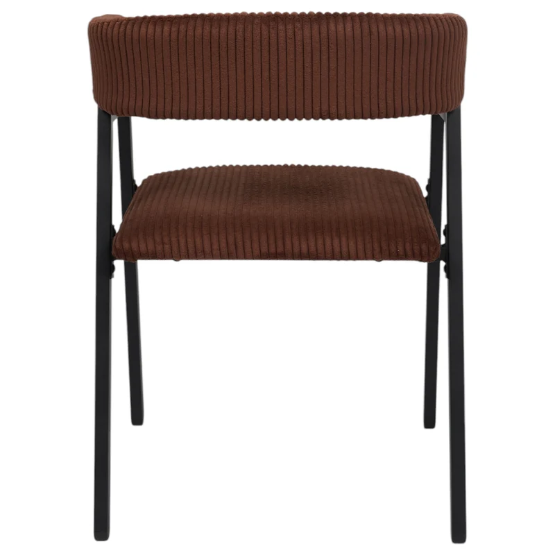 FAUTEUIL DESIGN COTELE SCOTT TERRACOTTA - LOT DE 2