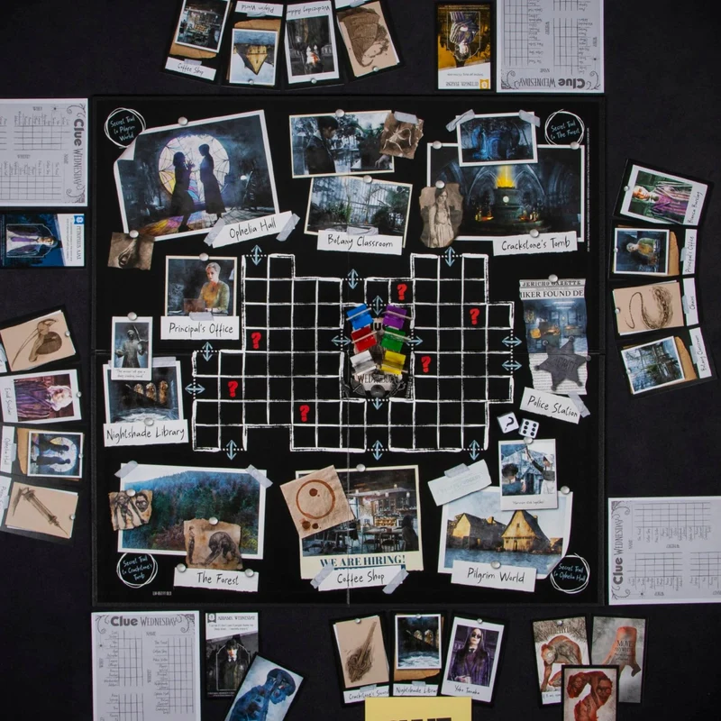Wednesday Adams Clue Game