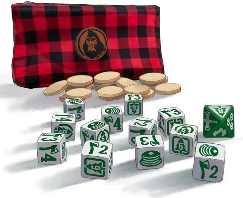 Flapjacks & Sasquatches DICE Game