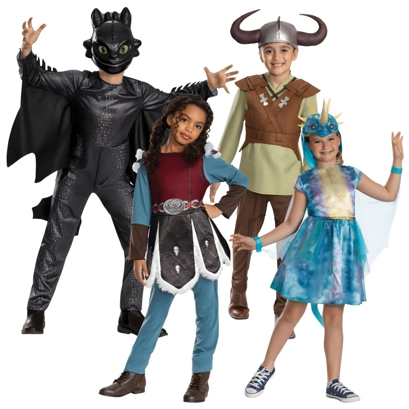 How to Train your Dragon Group Costumes for Kids