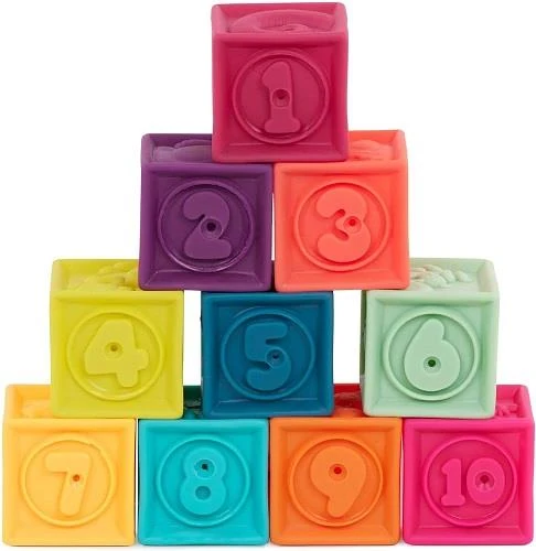 Battat One Two Squeeze Blocks / Blocs de compression Un Deux