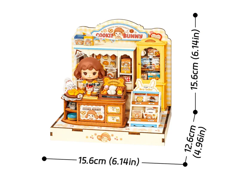 Maquette Boutique de Cookies Cookii Bunny’s - Robotime