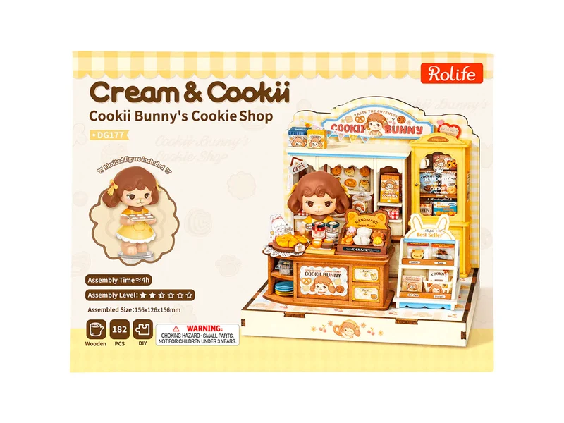 Maquette Boutique de Cookies Cookii Bunny’s - Robotime