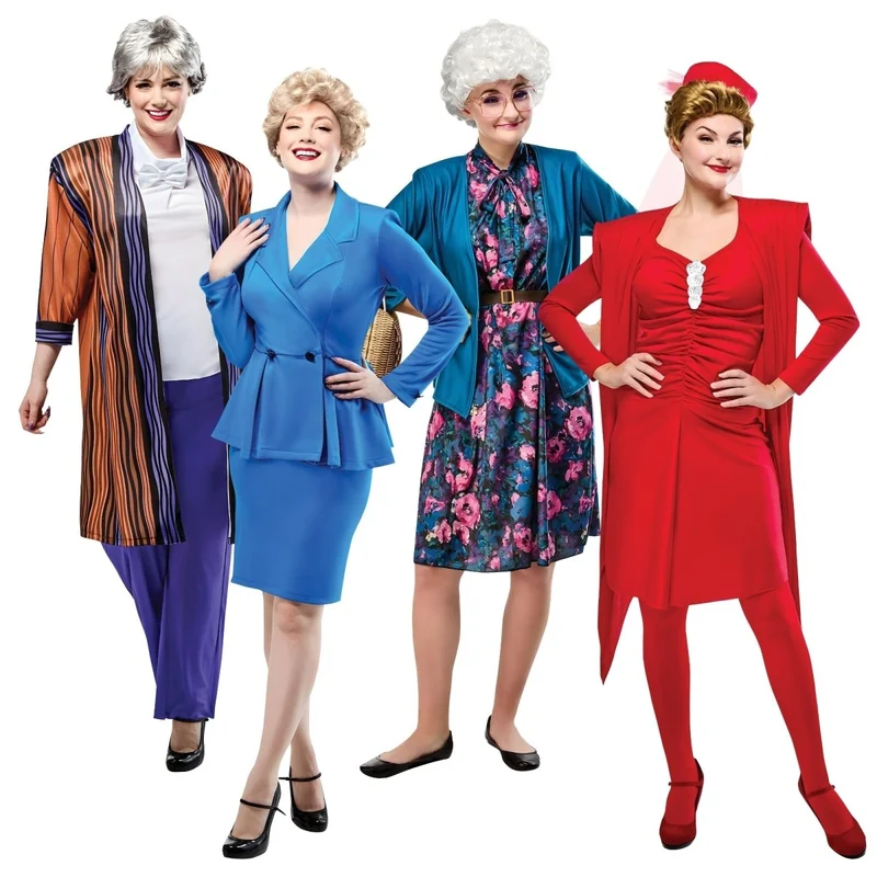 Golden Girls Group Costumes for Adults