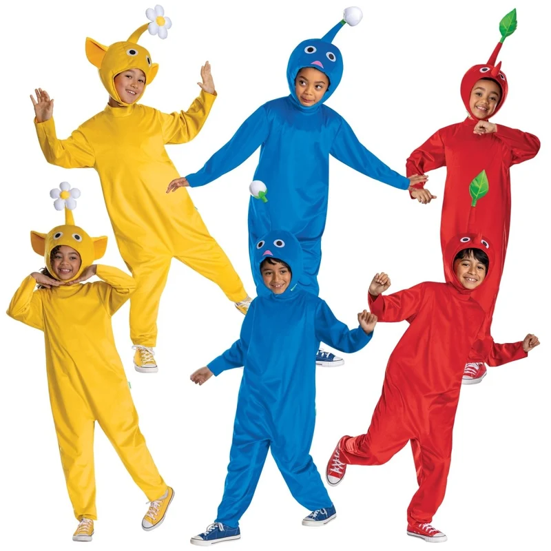Pikmin Group Costumes for Kids