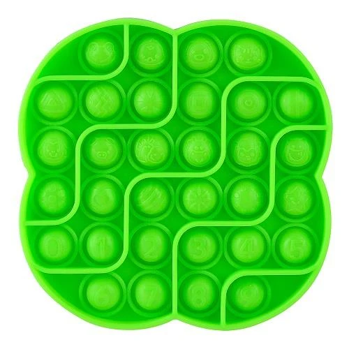 Busy Sensory Popper Alphabet Green - Popper Sensoriel Actif Alphabet Vert