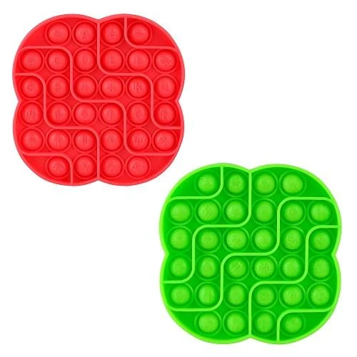 Busy Sensory Popper Alphabet Green - Popper Sensoriel Actif Alphabet Vert
