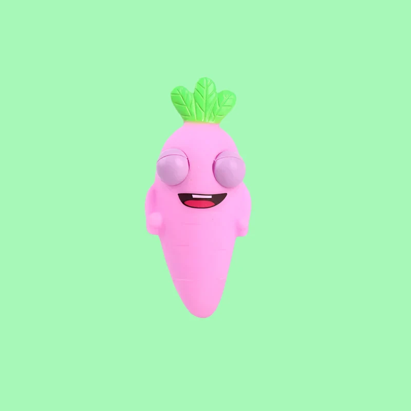 Carrots Popping Squishy Stress Relief Toy