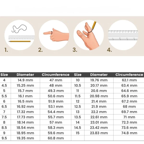 Bague anti-stress calendrier