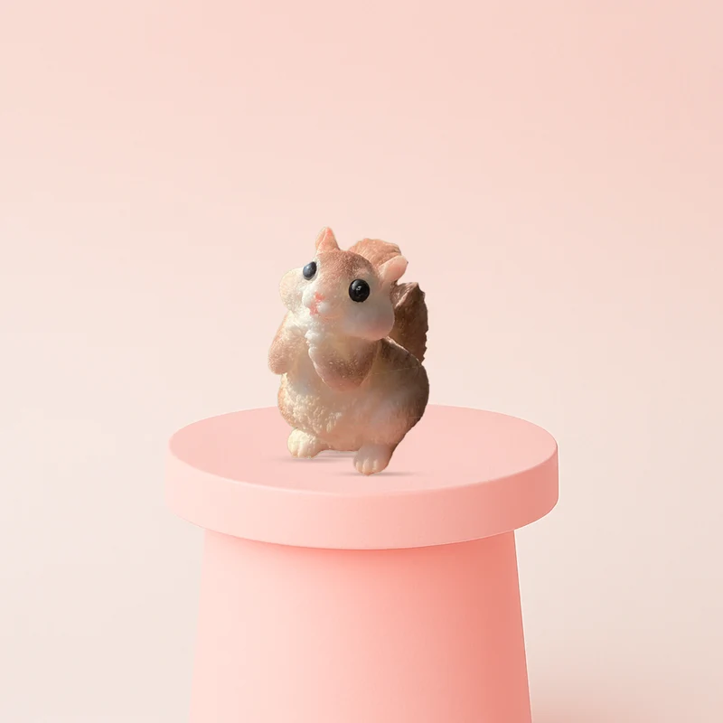 Jumbo Standing Squirrel Super Soft Slow Rising Stress Relief Toy