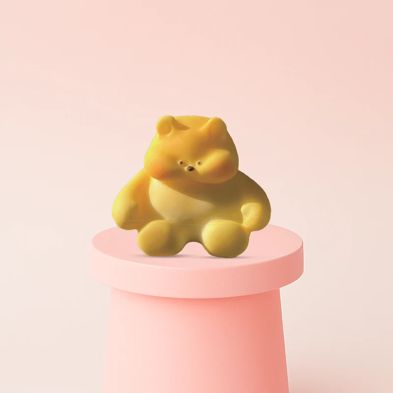 Jumbo Chilling Bear Super Soft Slow Rising Stress Relief Toy