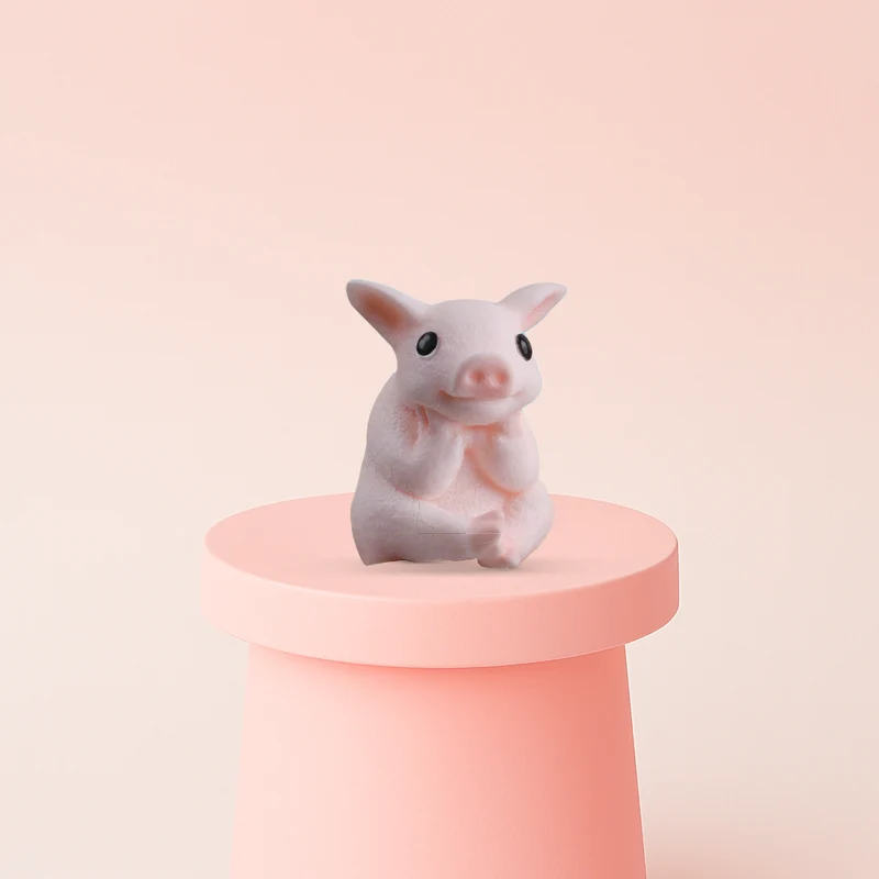 Jumbo Sitting Pig Super Soft Slow Rising Stress Relief Toy