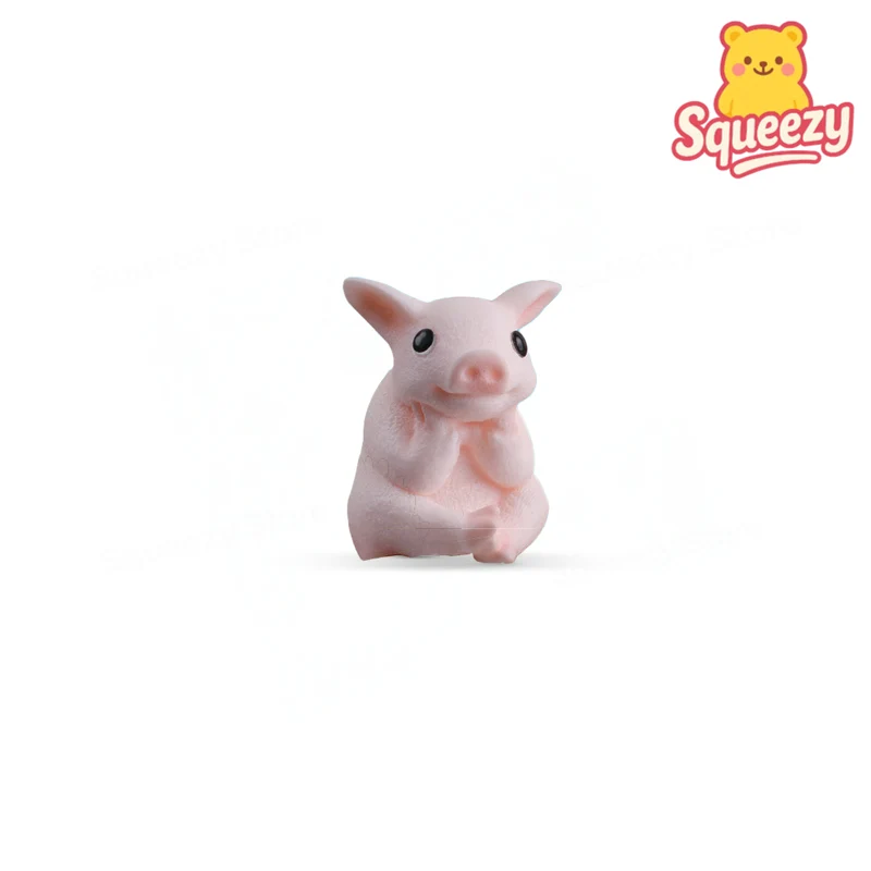 Jumbo Sitting Pig Super Soft Slow Rising Stress Relief Toy
