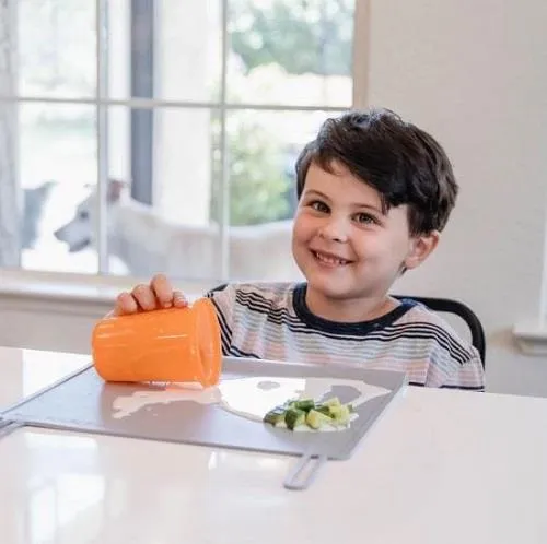 The Table Tyke Silicone Slate Grey Placemat - Napperons Ardoise de silicone gris