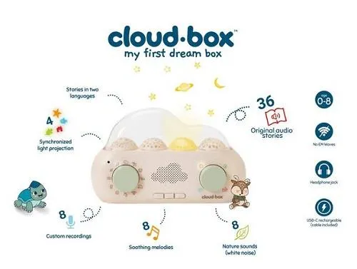 Cloud B Cloud Box Soothing Story Teller with Projections - Conteur apaisant avec projections