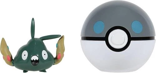 Pokemon Clip 'n' Go Trubbish & Heavy Ball