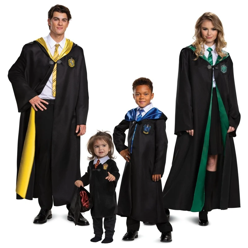 Harry Potter Hogwarts Houses Family Costumes