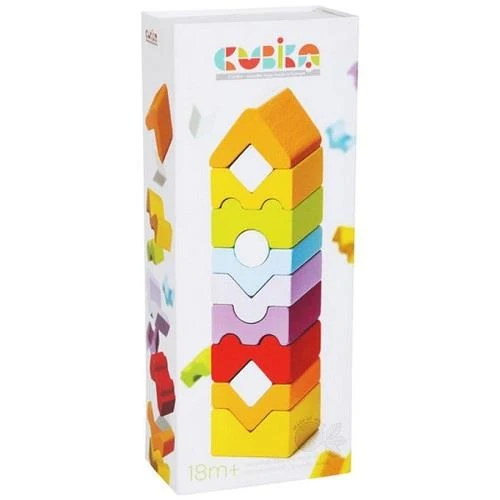 Cubika Tour LD-11 Wooden Building Blocks - Blocs de construction en bois