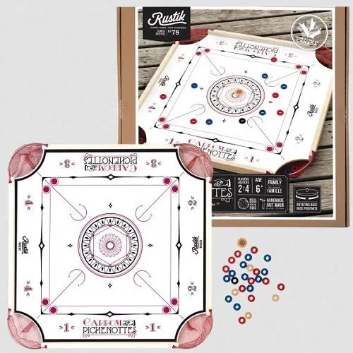 Rustik Carrom and Pinnochi (Montreal, In-Store or Pickup ONLY) / Carrom et Pichenottes(Montréal, en magasin ou à emporter SEULEMENT)
