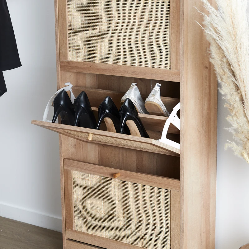 MEUBLE A CHAUSSURES 3 PORTES BALI