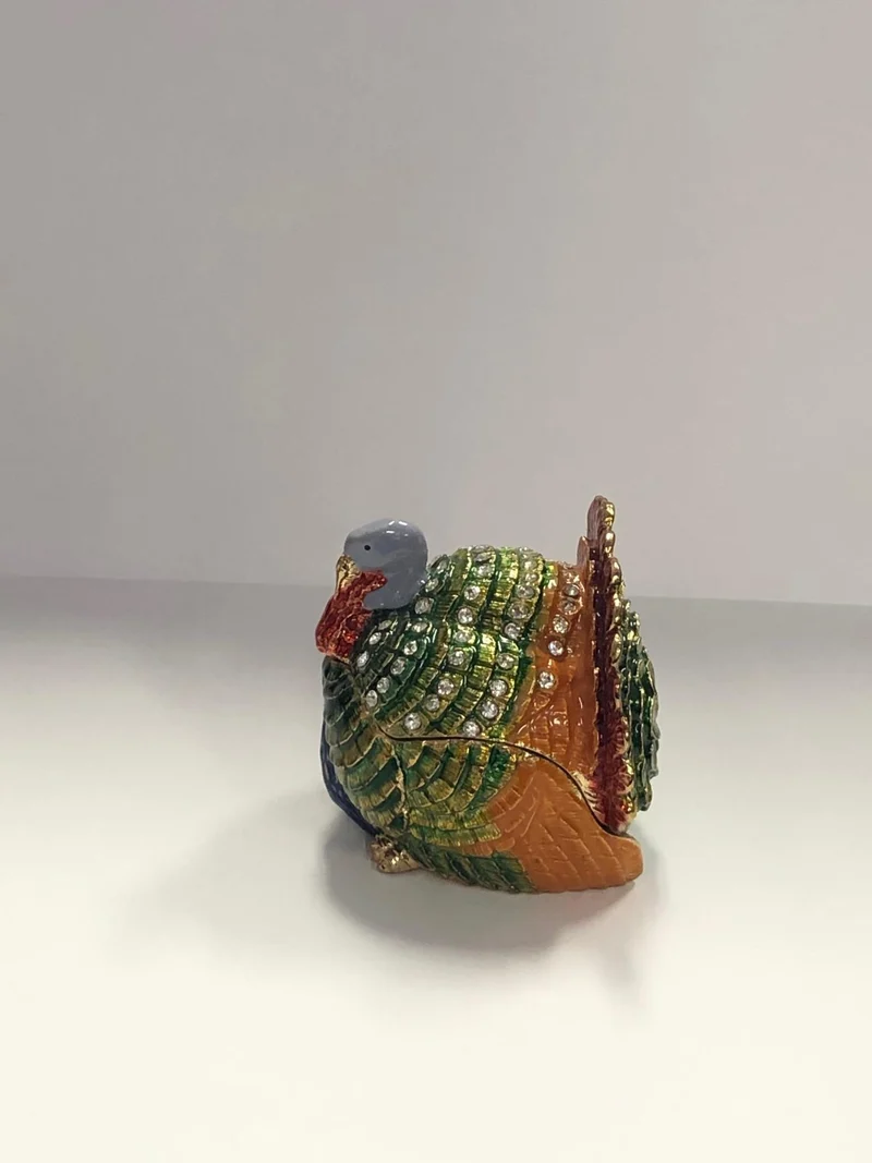 Turkey Jewelry Box / Boîte à bijoux Dinde