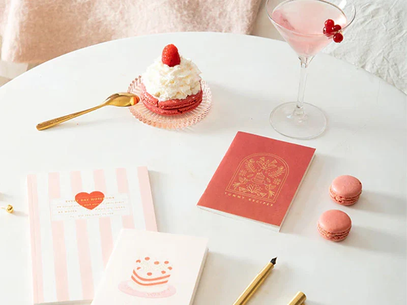 Duo de Carnets Yummy Recipes A6 - ATWS