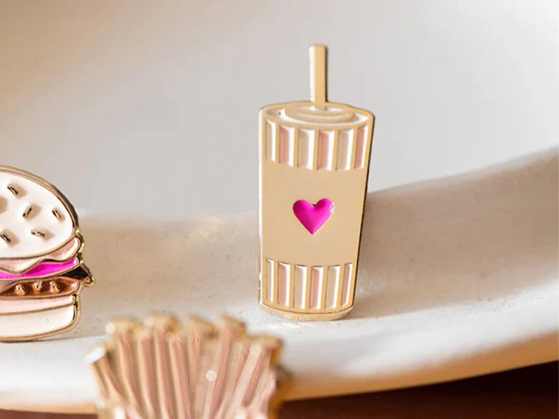 Lot de 3 Pin's Junk Food - ATWS