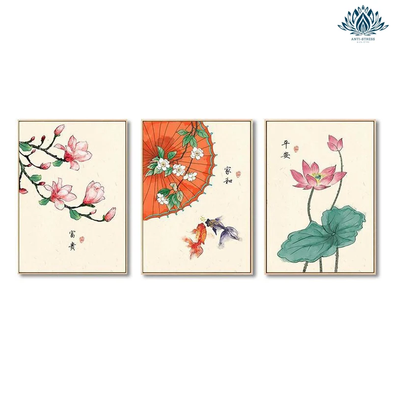 Tableau lotus zen
