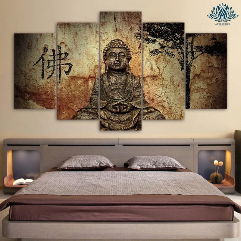 Tableau bouddha zen