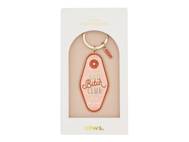 Porte-clés en émail Bad Bitch Club - ATWS