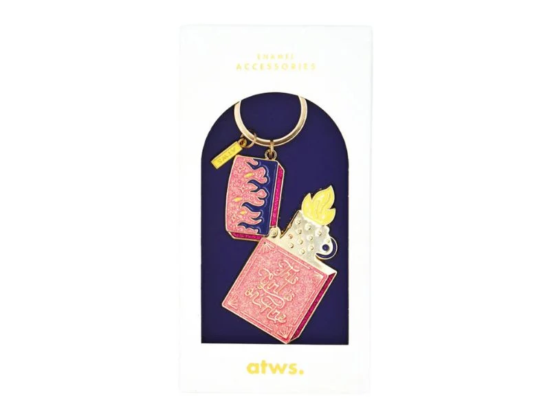 Porte-clés en émail Lighter - ATWS