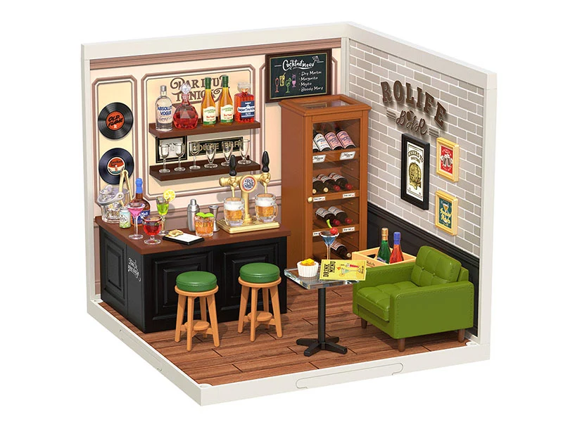 Pièce miniature Leisurely Cheers Bar DIY - Rolife