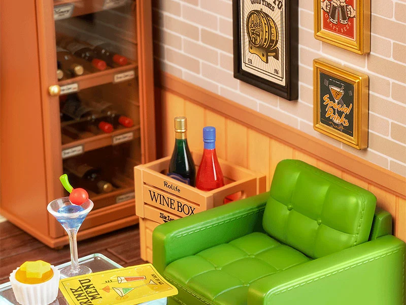 Pièce miniature Leisurely Cheers Bar DIY - Rolife