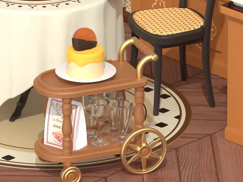 Pièce miniature Sweet Sips Tea DIY - Rolife