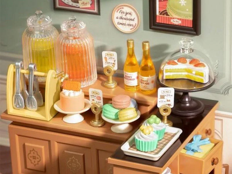 Pièce miniature Sweet Sips Tea DIY - Rolife