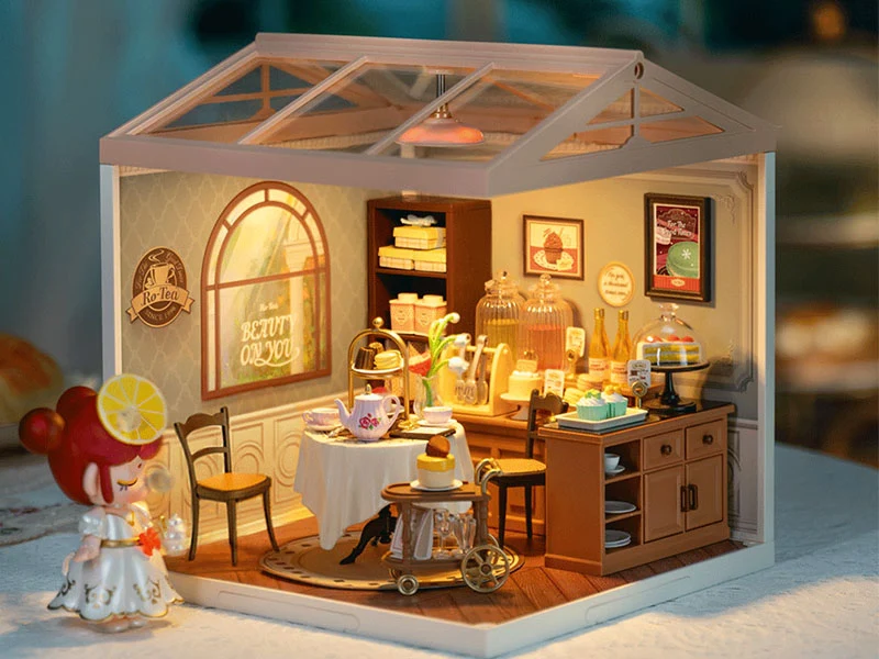 Pièce miniature Sweet Sips Tea DIY - Rolife