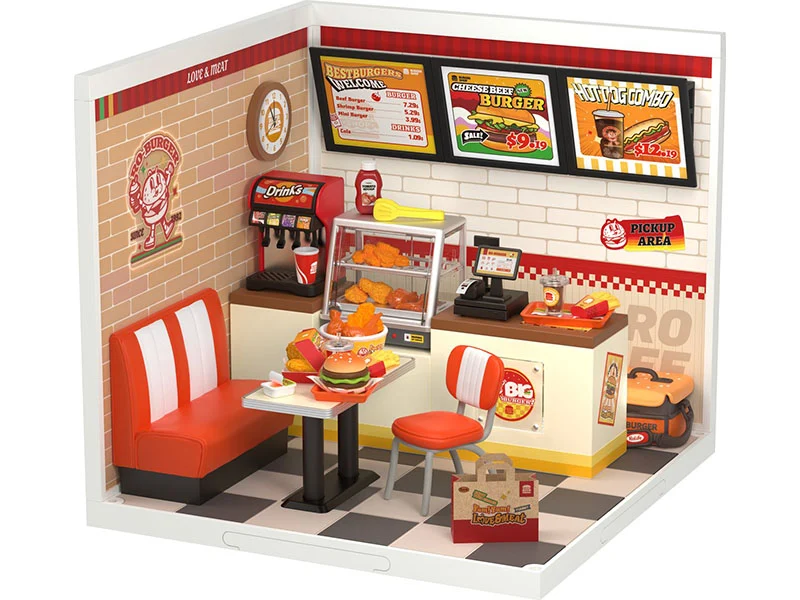 Pièce miniature Yum Yum Burgers DIY - Rolife
