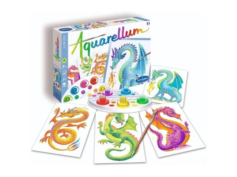 Coffret Aquarellum junior - Dragons
