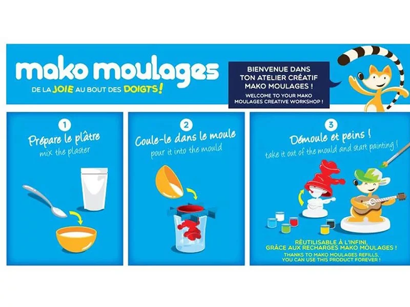 Mako moulages : Le Monde des dinosaures