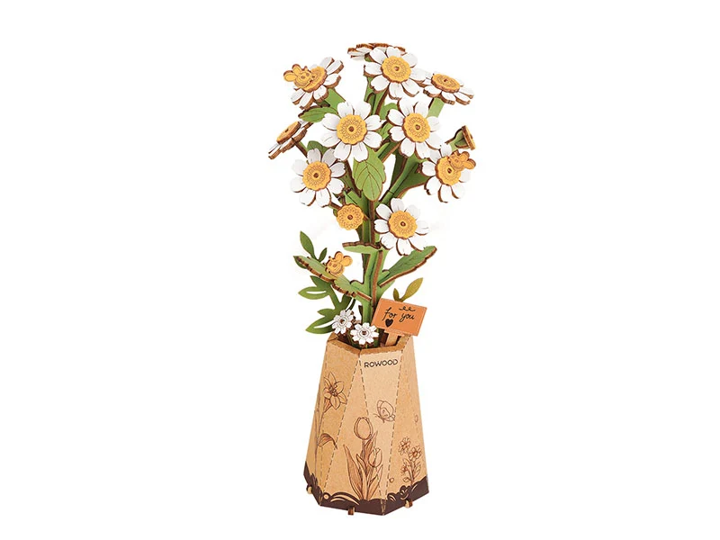 Maquette fleur miniature - Fleur de Camomille (Chamomile) - Rowood