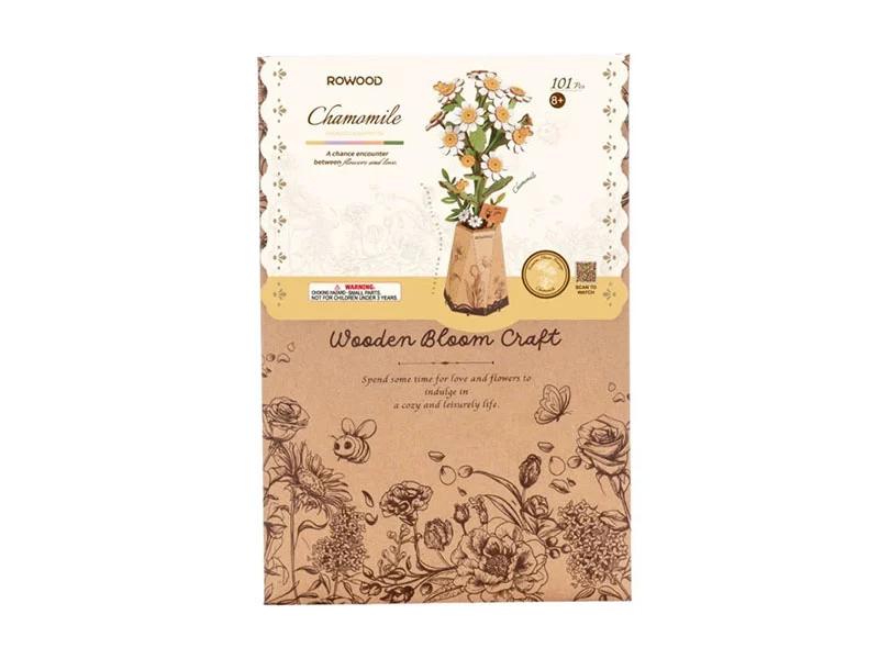 Maquette fleur miniature - Fleur de Camomille (Chamomile) - Rowood