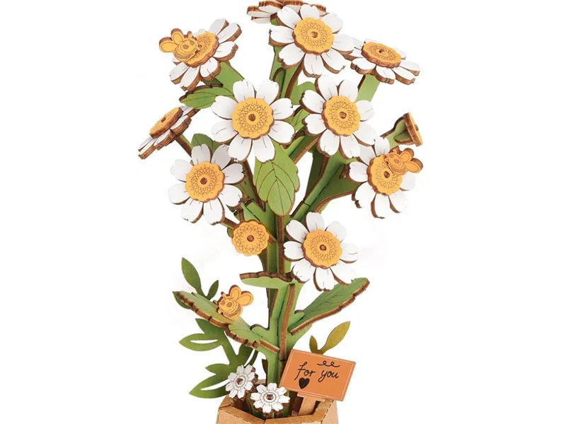 Maquette fleur miniature - Fleur de Camomille (Chamomile) - Rowood