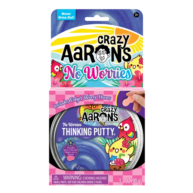 Crazy Aaron's No Worries Thinking Putty Trendsetters Edition