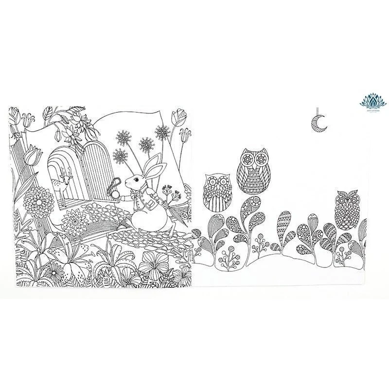 Coloriage enfant anti stress